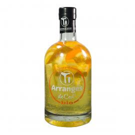 Rhum Arrangé Ti-Ced Orange Citron Bio - Coffret 1 bouteille